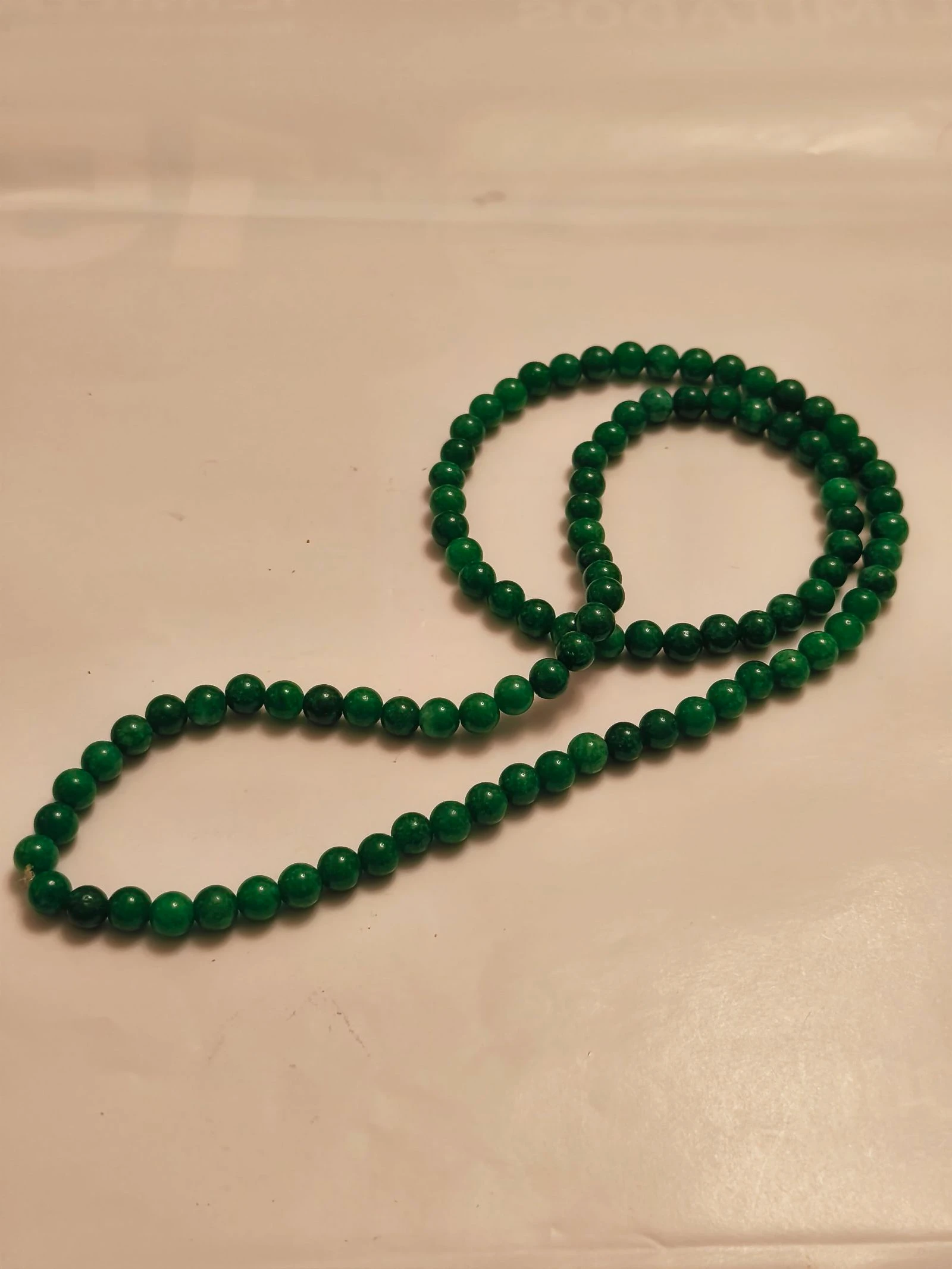 Collar jade groen met 80 centimeter – photo 11